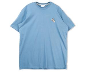 LAKOR - Mini Smoking Fish Hand T-Shirt - T-shirt - S - bering sea