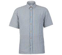 LAKOR - Seer Sucker Short Sleeve Shirt - Chemise - XL - bering sea