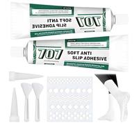 LAKPYN 2 ensemble Sock Stop, Lot de Colle Antidérapante en Silicone Durable, Liquide Antidérapant pour Chaussettes, Transparente, pour chaussettes, tapis