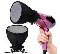 LAKPYN Chaussette diffuseur de sèche-cheveux, fixation pliable portable pour cheveux bouclés ondulés, s'adapte à la plupart des sèche-cheveux standard, chaussette diffuseur de