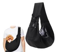 LAKPYN Sac de Transport pour Chien Chat, Réglable Sac à Bandoulière Mains Libres Petit Chien, pour l'extérieur, Les Voyages, pour Chiens/Chats de Taille Moyenne Jusqu'à 7,5 kg