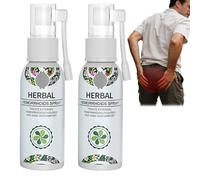 LAKVIL 2 PCS Hémorroïdes Spray,Sprays Pour Hémorroïdes,Spray De Traitement Contre Les Hémorroïdes,Hémorroïdes Suppositoire,Soulage Les Gonflements Et l'Inconfort Des Hémorroïdes, 30ml
