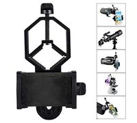 LAKWAR Smartphone Adaptateur Universel Digiscoping Adapter Rotatif 360° pour Jumelles, Monoculaire, Longue-Vue, Trépied, Microscope et Télescope Astronomique, pour iPhone, Samsung, Moto, OnePlus