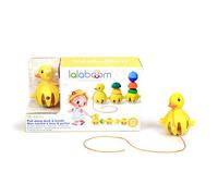 Jeu d'éveil Lalaboom Canard à tirer et Perles 10 pièces Multicolore G