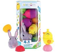 Lalaboom Montessori Ball-Blocks 4in1 Sensory Animals 24 Elements