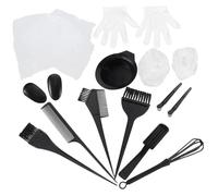 LALADEFIEE 1 ensemble Kit de Mélange de Couleur pour Cheveux Set Complet Bols Brosses et Protège Oreilles pour Coloration Facile et Pratique à Domicile ou Salon