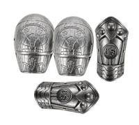 LALADEFIEE 1 Set Épaulettes Soldat Costume Jouet Armure Enfants Jouets Armure Jouets pour Enfants Cosplay Épaule Garde Enfants Armure Enfants Cosplay Fournir Les -Petits Petite