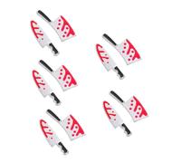 LALADEFIEE 10 Pièces Charms Ongles Halloween Cutter Saignant Métal Décorations Manucure Femme Accessoires Nail Art