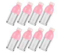 LALADEFIEE 10 pièces Petites Bouteilles Brillants Lèvres Transparentes Tubes Vides pour Gloss Lip Oil Voyage Portable Réutilisables et Légers pour Femmes