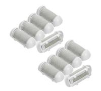 LALADEFIEE 10 pièces Têtes de Remplacement Grossières pour Outil Pédicure Électrique Kit de Meulage pour Gommage des Compatibles avec Diverses Râpes Électriques