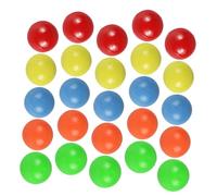 LALADEFIEE 100 Boules de Comptage Colorées 12 Mm Diamètre, Lot de 100 Pièces en Plastique Solide, Éducatif pour Apprentissage des Probabilités et Mathématiques en Maternelle et École
