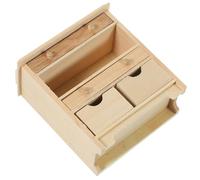 LALADEFIEE 12, Modèle D'armoire Décorative Européenne, Accessoire Miniature Solide et Réaliste pour Décoration de Mini-Maison