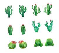 LALADEFIEE 12 Pièces Autocollants Magnétiques Décoratifs pour Frigo et Moustiquaire Réparation Rideau Porte Anti-collision Décor Créatif et Portable