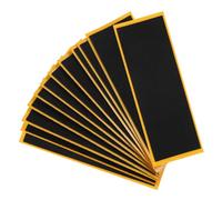 LALADEFIEE 12 pièces Foam Grip Tape For Finger Skateboard Anti-slip Mini Skateboard Accessories Non-slip Pads For Fingerboard Practice And Training