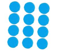 LALADEFIEE 12 pièces Poche de Glace Réutilisable Rondes Multi Usage Compresses Chaudes Froides Soulagent Douleurs Fatigue Traumatismes