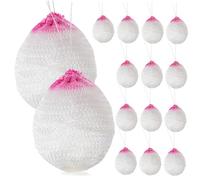 LALADEFIEE 15 Pièces Manteaux de Lampe en Rayonne Blanc U de Remplacement pour Lanternes à Gaz Légères Solide pour Camping en Plein Air