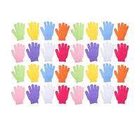 LALADEFIEE 16 Paires de de Douche pour Éliminer Les Peaux Mortes, Exfoliants en Profondeur Qui Lissent Facilement La Surface de La Peau pour Le Gommage Corporel Et Le Retrait Des Autobronzants