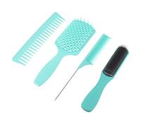 LALADEFIEE 1Ensemble Peigne à Cheveux à Double Usage Set de Peignes Plastique pour Massage Ergonomiques et Idéaux pour Salon Voyage Boîte