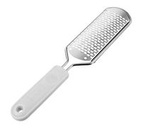 LALADEFIEE 1pièce Ponceuse Pied Acier Inoxydable pour Pédicure Râpe Double Face pour Enlever Peau Morte Outil de Soin Facile à Utiliser