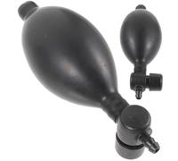 LALADEFIEE 2 pièces Ballon de Gonflage Latex Flexible pour Tensiomètre avec Soupape de Décharge Air Pompe Manuelle pour Coussin Gonflable et Dispositif de Nettoyage Nasal