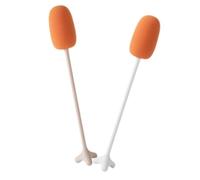 LALADEFIEE 2 pièces Brosse de Nettoyage pour Bouteilles Manche Long Confortable Brosses Réutilisables pour Bouteilles Étroites et Tasses Goupillon Cuisine Pratique