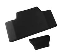 LALADEFIEE 2 pièces Coussin de Dosseret Moto PU Antichoc pour Top Case Lombaire Confortable et Amortisseur de Choc pour Passager