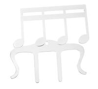 LALADEFIEE 2 pièces Pince à Partitions Musique Métal Lot de Clips Robustes pour Pages de Partitions Maintien Pratique pour Piano et Guitare Accessoire de Lecture Musical Polyvalent