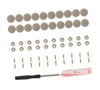 LALADEFIEE 20 pièces Kit Réparation Ciel de Toit Voiture Rivets et Boutons de Fixation pour Garniture Intérieure Réparation et Facile avec Outil Inclus Compatible Plusieurs Tissus Toit Auto