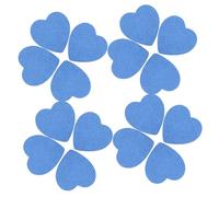 LALADEFIEE 200pièces Lingettes Dissolvantes Ongles Coton Tampons De Nettoyage Doux Forme De Cœur Compactes Et Légères Pour Gel Vernis Semi-permanent Extensions De Cils Voyage Et Usage Quotidi