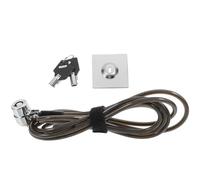 LALADEFIEE 2m Câble Antivol Renforcé avec Verrou Portable Sécurité pour Ordinateur Portable et Bureau