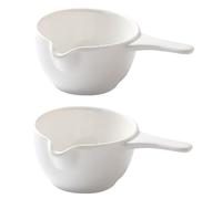 LALADEFIEE 2pièces Coupelle Sauce Pour Épices Et Condiments Bol De Rangement Cuisine Pour Sauce Soja Vinaigre Huile Et Sel Style Créatif Et Surface Polie Usage Sécurisé Et Élégant Cadeau Pend