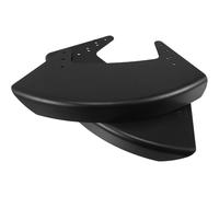 LALADEFIEE 2pièces Détachées Pour Fauteuil Roulant Lot De Garde-boue Latéraux Noirs Déflecteurs Air Pour Fauteuil Roulant Manuel Et Électrique Protection Pluie Et Vent Panneaux Latéraux Gauch