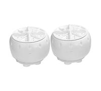 LALADEFIEE 2pièces Mini-machine à Laver Portable Avec Seau De Voyage Et Ventouse Pour Linge Les Dortoirs Les Hôtels Maison