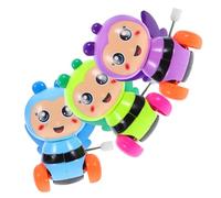 LALADEFIEE 3 Jouets Mécaniques Abeilles en Plastique à Remonter, Design Cartoon Créatif et Adorable, Présents d'anniversaire pour Garçon et Filles et Communication Couleur Couleur Aléatoire