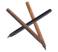 LALADEFIEE 3 Pièces Crayons à Dessin Éternels en Bois, Non Taillés