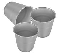 LALADEFIEE 3 pièces Moule à Gâteau Rond Alliage Aluminium Moules Pâtisserie Antiadhésifs Transfert Rapide de Chaleur Facile à Nettoyer Ranger