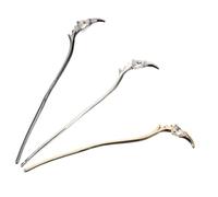 LALADEFIEE 3pièces Dragon-shaped Hair Sticks Set Traditional Chinese Hairpins for Women Secure Long Hair Grip Elegant in and