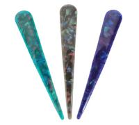 LALADEFIEE 3pièces Pince à Cheveux Acrylique Barrettes Grandes Pour Cheveux Fins Accessoires De Coiffure Pour Toutes Occasions
