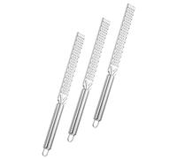 LALADEFIEE 3pièces Râpes à Fromage Inox à Long Manche Râpe à Truffe et Légumes Outil de Cuisine pour Maison