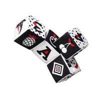 LALADEFIEE 4 pièces Blocs Garçon Fille Noir et Blanc Multifonction Sensoriel Empilable pour Bain et Éveil Précoce Développement Motricité et Imagination