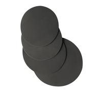 LALADEFIEE 4 pièces Kit de Pads Sourds pour Batterie Mousse Résistante Coussinets d'Entraînement Silencieux pour Tambours Accessoires de Percussion pour Pratique et Réduction de Bruit