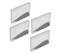 LALADEFIEE 4 pièces Limaille de Fer Magnétique Poudre pour Éducation Scientifique Expérience Électromagnétisme Laboratoire Physique Collège Lycée Démonstration Champ Magnétique Claire