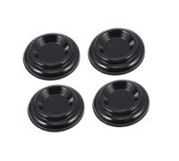 LALADEFIEE 4 pièces Patins Piano Antidérapants Tapis de Sol Piano Noir Isolation Phonique 4 pcs