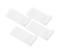 LALADEFIEE 4 Pièces Petites Pièces D’archet de Violon, Accessoires pour Archet de Violon en Os de Bœuf, Blanc, Légères, Installation Facile, pour Violonistes, Entraînement et Spectacles