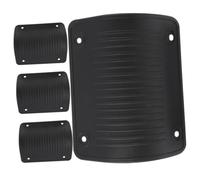 LALADEFIEE 4 pièces Protège-Angles de Valise Plastique Anti-Collision Protection Renforcée pour Coins de Bagages Accessoires Voyage Installation Facile