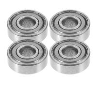 LALADEFIEE 4 Roulements de Roue en Acier 608Zz pour Fauteuil Roulant Manuel Palier 678 Pouces Petits Roulements à Billes Ronds de Remplacement Kit 4 Pièces pour Roues Frontales de