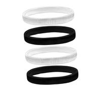 LALADEFIEE 4pcs Ban À Manches Élastiques Bracelets Bracelets Bracelettes Bracelettes Empilables Bracelet Bracelets De Bracelets En Couches En Couches Pour Manches Pour Manches