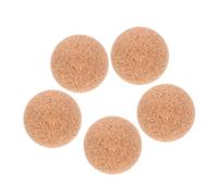 LALADEFIEE 5 pièces Balles de Babyfoot Bois Remplaçables de Balle Liège Portable pour Table de Football de Salon Accessoires de Remplacement Multifonctionnels pour Jeux Intérieurs