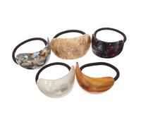 LALADEFIEE 5 Pièces Bracelet Hair Ties For Acetic Acid Elastic Small Hair Ropes For Women Comfortable Ponytail Holders Parties And Special Occasions