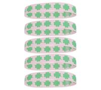 LALADEFIEE 5 Pièces Élastique pour Cahier A7 en Polyester et Nylon, Bande de Fermeture Solide et Élégante pour Organisation Quotidienne et Activités en Extérieur